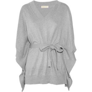 MICHAEL Michael Kors Belted Poncho Sweater